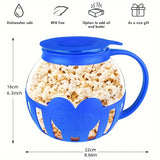 NNETM Microwave Popcorn Maker Glass Quart