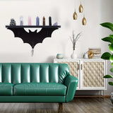 NNETM Spooktacular Bat Winged Floating Shelves for Halloween Decor