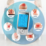 NNETM Silvery Muscle Stimulator with 16 Modes