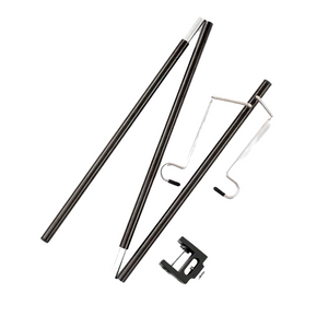 NNETM Portable Folding Lamp Pole - Lightweight Collapsible Aluminum Lantern Stand