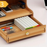 NNETM Stay clutter-free with the help of our adaptable Wooden Drawer Organizer