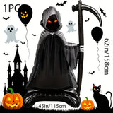 NNETM Death God Scythe Balloon Halloween Decoration