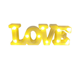 NNETM "Love Shape LED Decorative Light | Battery-Operated(Pure Heart White Love)