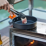 NNETM Camping Firewood Stainless Steel Stove Set