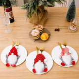Christmas Santa Cutlery Covers Set of 6