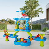 NNETM 4-Tier Kids Water and Sand Activity Table