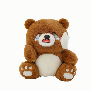 NNETM Happy Crying Bear Plush Toy for Valentines Gift