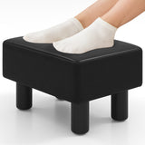 NNECW PU Leather Footrest with Storage for Living Room Bedroom
