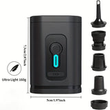 NNETM Outdoor Camping Electric Inflatable Pump
