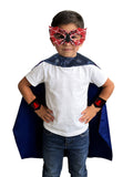 Carnival Boys Superhero Spider Cloak Costume Set, Game Party Cosplay Spider Eye Mask, Children's Cloak, Birthday Performance Dress Up, Halloween / Christmas / Kid's Gift