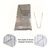 NNETM Humane Rat Trap - Metal Chipmunk and Rodent Trap (1pc)