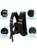 Adjustable 3KG Weighted Running Vest with Reflective Strips