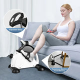 NNETM Undertable Mini Bicycle Pedal Exercise Machine for Home Fitness