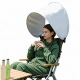 Outdoor Chair Canopy for Sun and Wind Protection