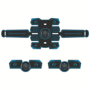 NNETM Rechargeable Fitness Belt Set with 6 Modes and 18 Intensity Levels