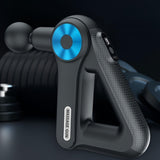 NNETM Large Capacity Fascia Gun Massager - 9 Interchangeable Heads(Black)