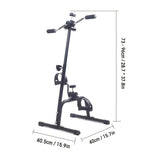NNETM Pedal Stepper Exercise Bike Trainer