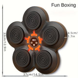 NNETM Boxing Training Kit with Reactive LED Wall Punching Target(Black)