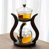NNETM Lazy Kung Fu Glass Teapot Set with Infuser