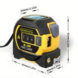 NNETM Laser Rangefinder & Steel Tape Measure