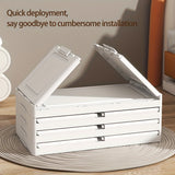 NNETM Transparent Storage Cabinet Magnetic Doors