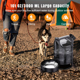 NNETM Pet Water Dispenser Leakproof Dual Flow Control