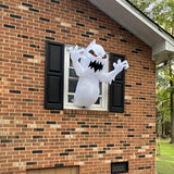 NNETM Inflatable Halloween Ghost with LED Lights