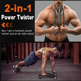 NNETM Hydraulic Arm Exerciser 25-Gear Home Trainer