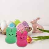 NNETM 6pcs Easter Bunny Plush Toy Set for Kids
