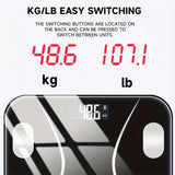 NNETM Smart Electronic Bathroom Scale with LCD Display