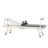 NNETM Foldable Pilates Reformer Kit with Resistance Tubes