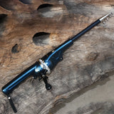 NNETM Fishing Rod with Built-in Reel and Line