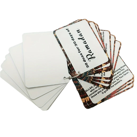 NNETM 30-Day Ramadan Duas Cards with English and Arabic