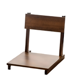 NNETM Eco-Friendly Bamboo Floor Chair - Brown