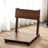 NNETM Eco-Friendly Bamboo Floor Chair - Brown