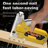 NNETM Heavy-Duty Camping Nail Gun for Wood & DIY (3-in-1)