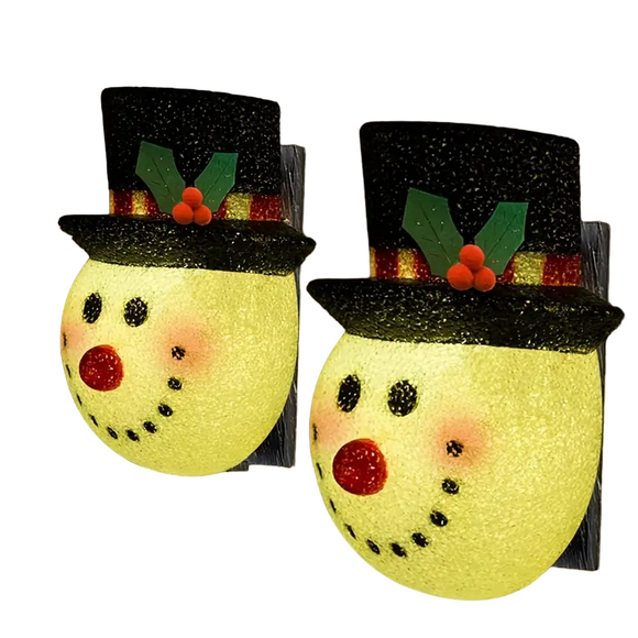 NNETM Dazzling Duo: Christmas Porch Light Shades for 2 Lights