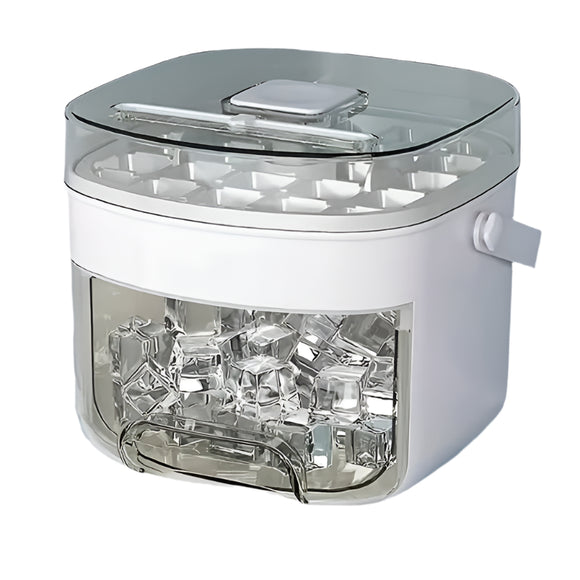 NNETM 48-Grid Ice Cube Tray with Lid