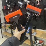 3-Piece Car Film Installation Tool Kit – TPU Squeegees with Extended Handles for Vinyl Wrap, Window Tint & Glass Cleaning