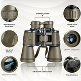 NNETM Binoculars with Smartphone Adapter for Bird Watching & Travel