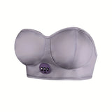 NNETM Relaxing Electric Breast Massager with USB Charging(Silvery Grey)