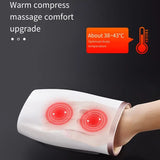 NNETM Heated Hand Massager - Soothing Heat Therapy (White)