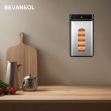 NNETM Wall-Mounted Stainless Steel Garbage Bag Dispenser