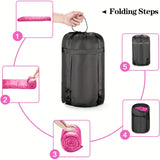 NNETM Sleeping Bag Lightweight All-Season for Adults