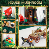 NNETM Mushroom House Building Blocks