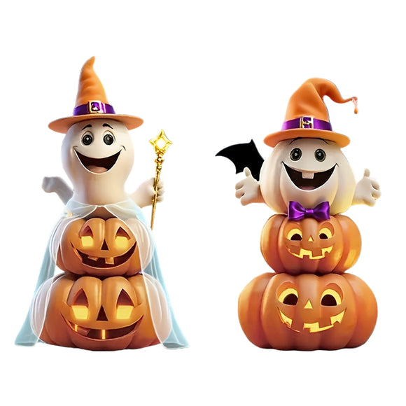 NNETM Halloween Garden Decorations Plastic Lawn Decor (2pcs)