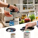 NNETM Electric Can Opener – USB-C Rechargeable Automatic Safe Edge Kitchen Tool