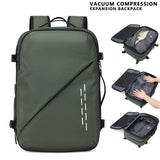NNETM Vacuum Compression Nylon Backpack for Men