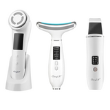 NNEOBA Ultrasonic Skin Scrubber, EMS Massager, LED Light Therapy Beauty - Illuminate, Lift, and Rejuvenate Your Skin