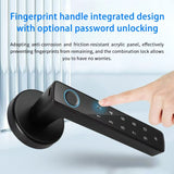 NNETM Smart Lock with Fingerprint, Code & App Control